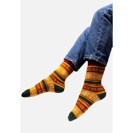 Warm socks Snowflakes
