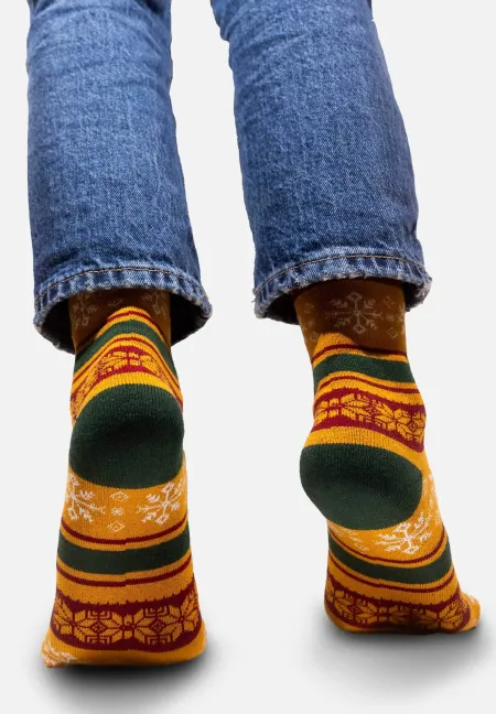 Warm socks Snowflakes