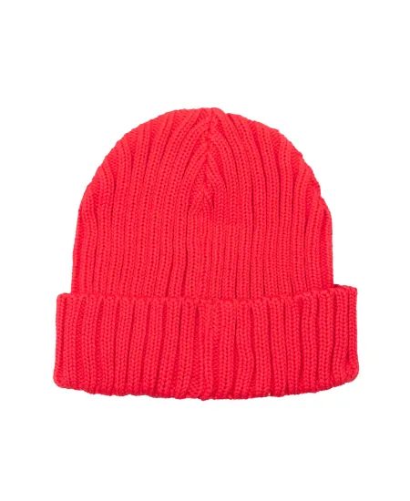 Red tulip organic cotton alkatraz beanie