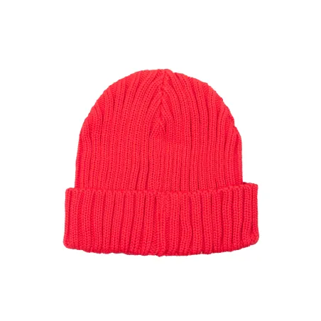 Red tulip organic cotton alkatraz beanie