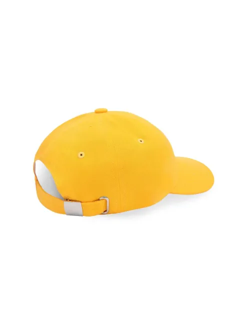 Low profile baseball cap Mushrooms yellow