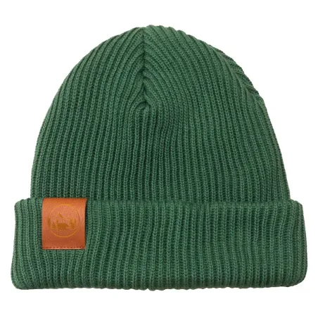Sage green organic cotton winter beanie