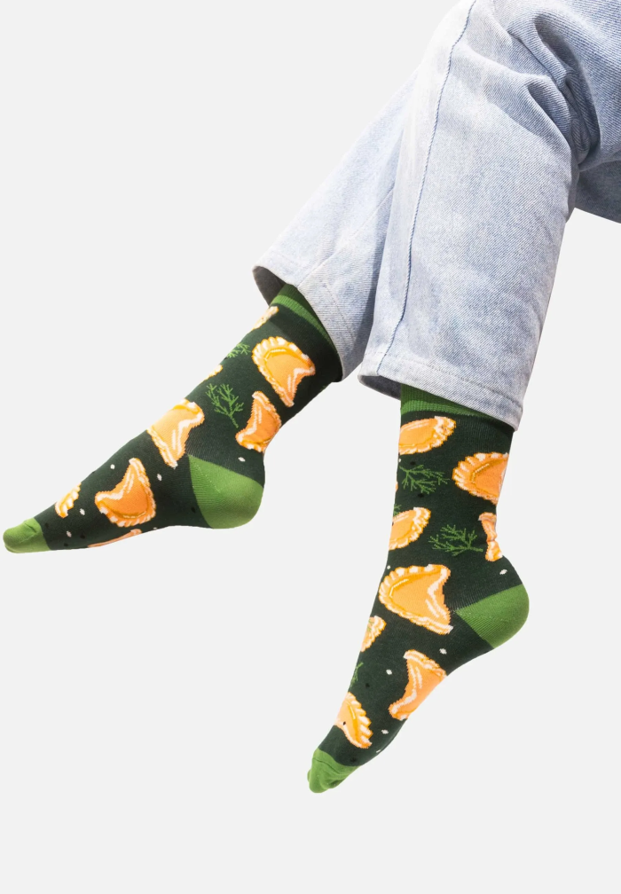 Socks green Dumplings