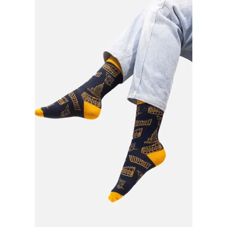 Socks Travel around Warsaw