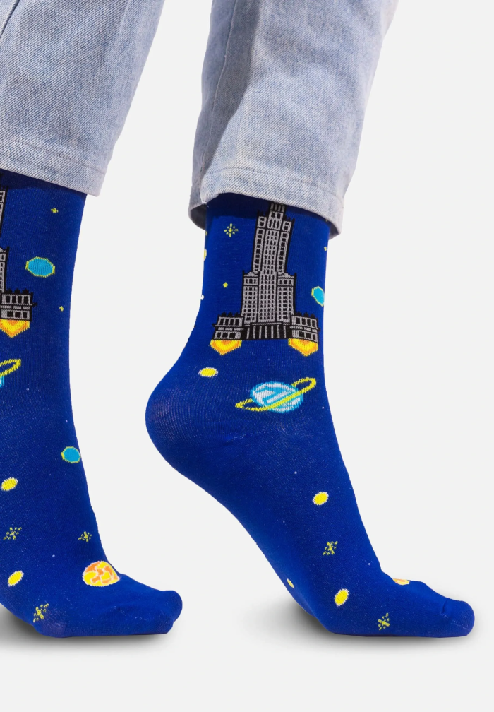 Socks Palace of Culture in space