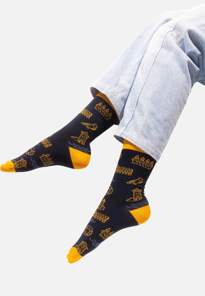 Socks Travel around Cracow