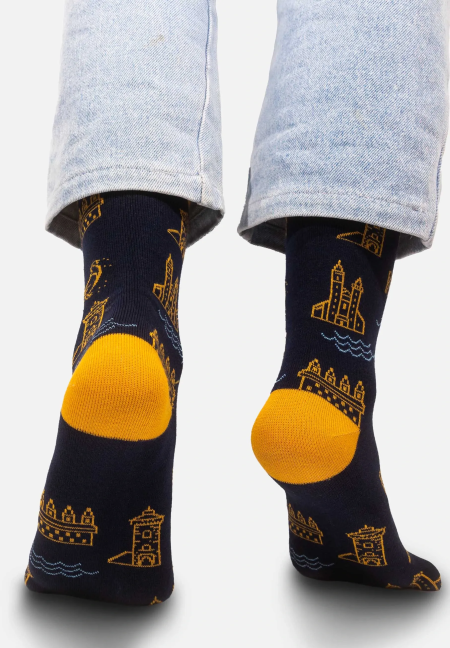 Socks Travel around Cracow