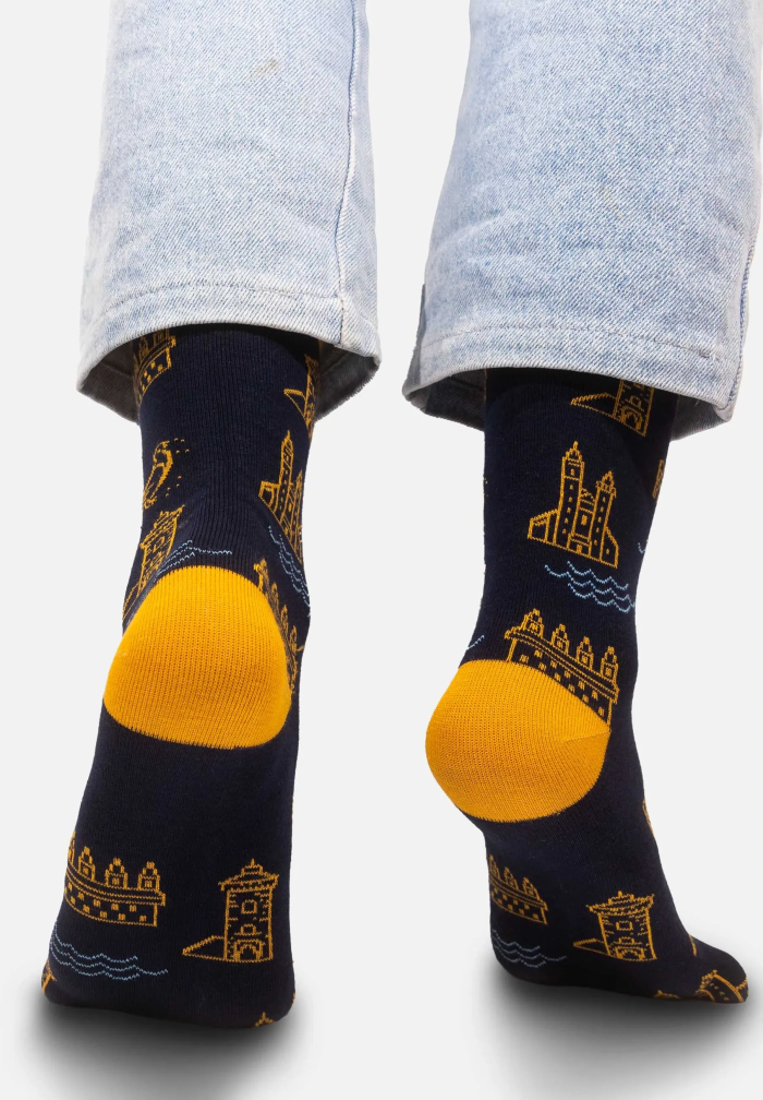 Socks Travel around Cracow