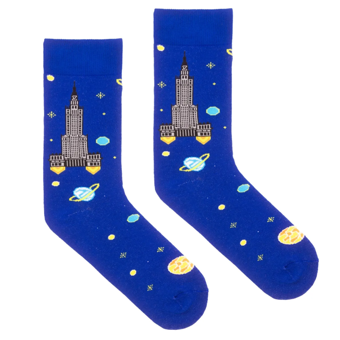 Socks Palace of Culture in space