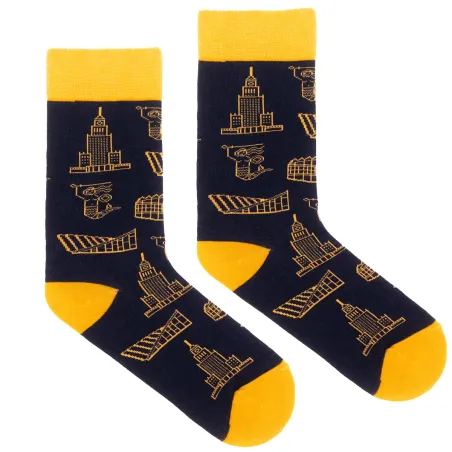 Socks Travel around Warsaw