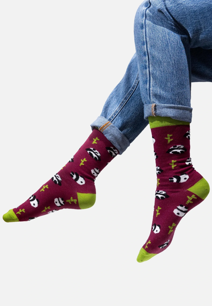 Socks Organic Cotton Playful Panda