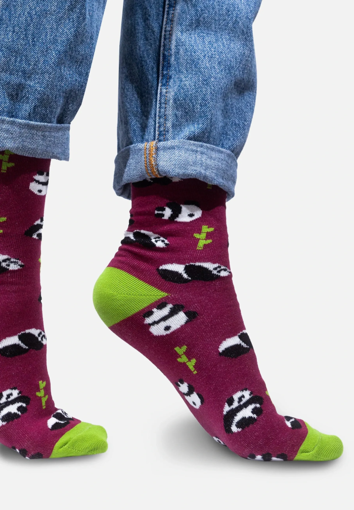 Socks Organic Cotton Playful Panda