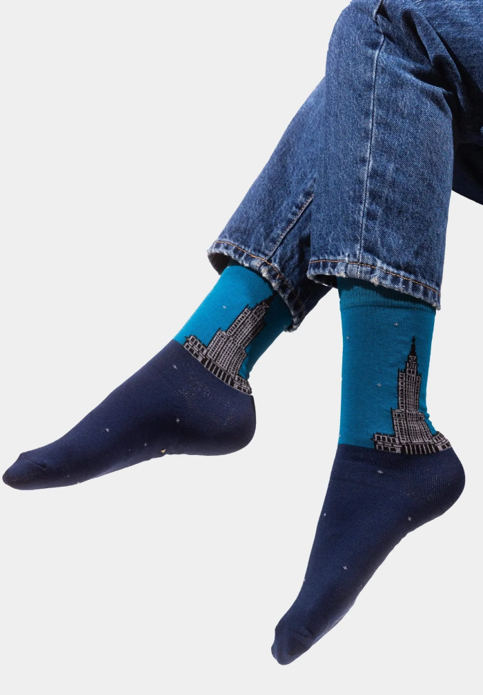 Socks Organic Cotton Classic Palace of Culture