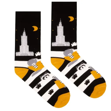 Socks Organic Cotton Palace of Culture Raccoon