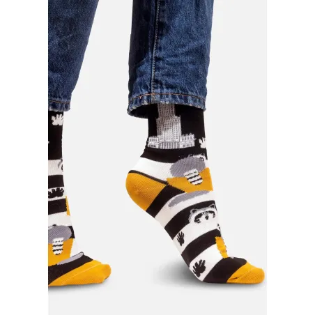Socks Organic Cotton Palace of Culture Raccoon