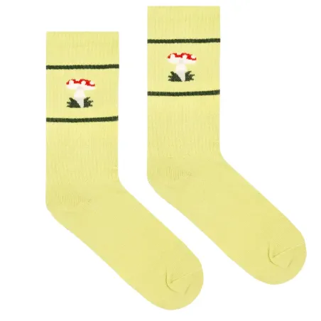 Sport organic cotton socks with Toadstool
