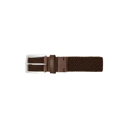 Recycled woven belt brown