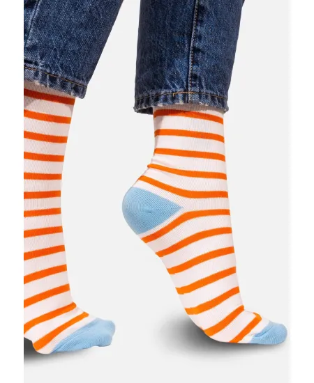 Socks Organic Cotton Sand Stripes