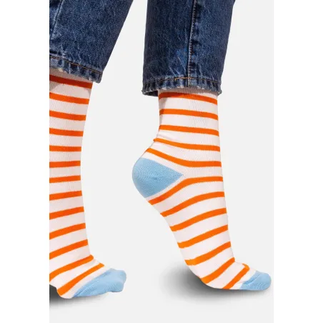Socks Organic Cotton Sand Stripes