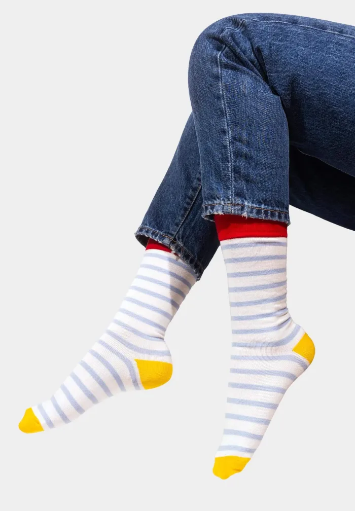 Skarpetki z bawełny organicznej Cienki Marynarz