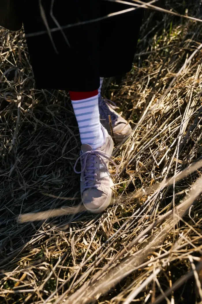 Skarpetki z bawełny organicznej Cienki Marynarz