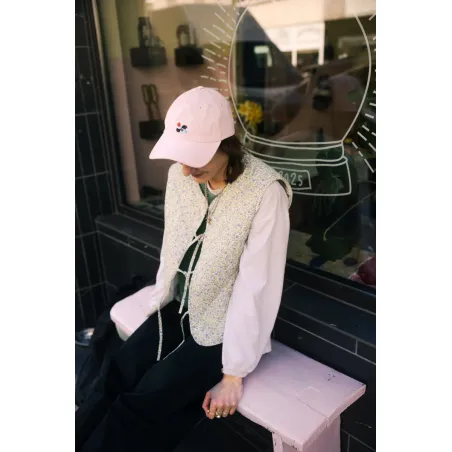 Baseball cap Crane light pink