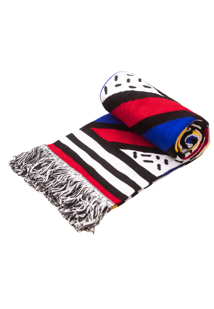 Organic cotton scarf Pop Art 2