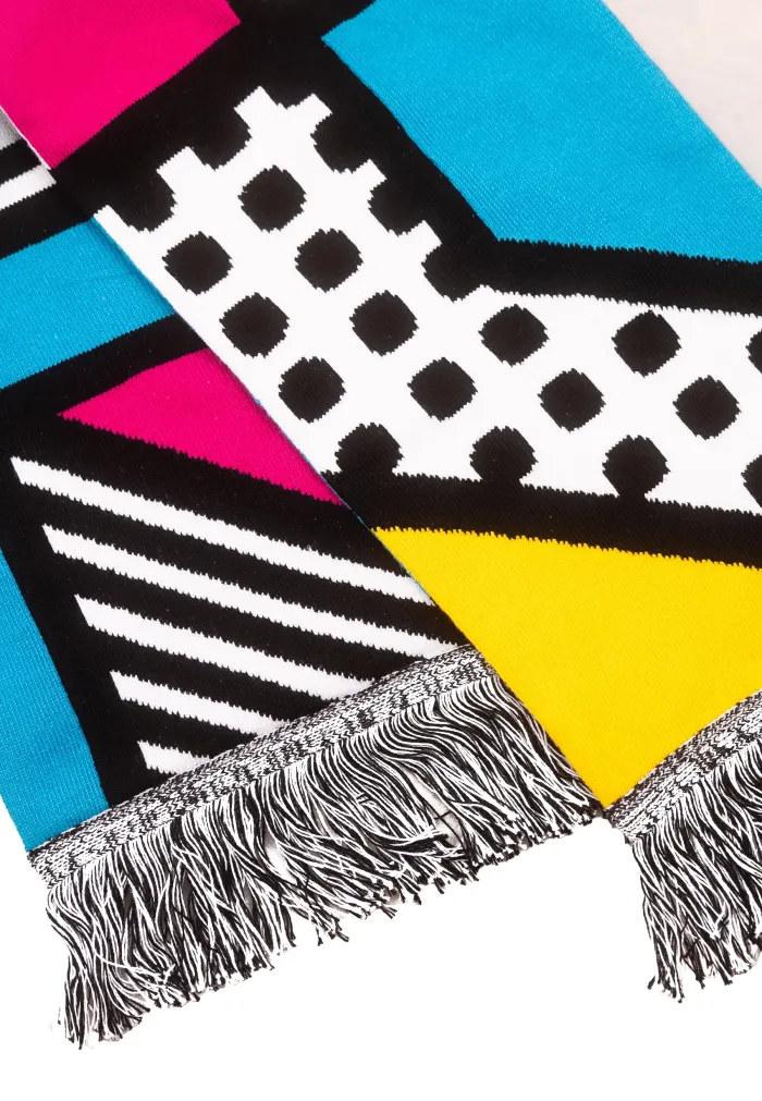 Organic cotton scarf Memphis 3