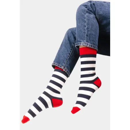 copy of Socks Organic Cotton Thick Sailor Stripe