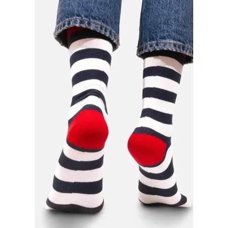 copy of Socks Organic Cotton Thick Sailor Stripe