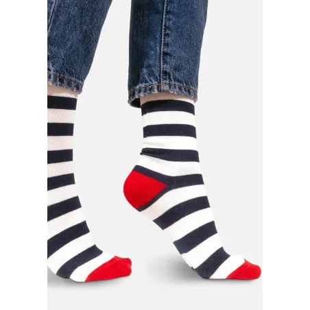 copy of Socks Organic Cotton Thick Sailor Stripe