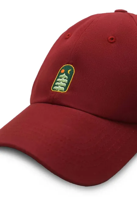 Baseball cap Spruce dark brick