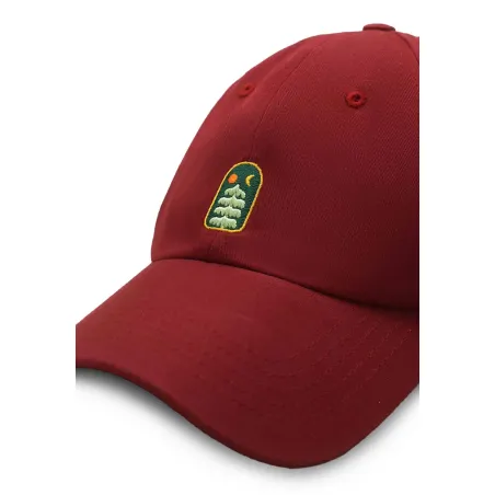 Baseball cap Spruce dark brick