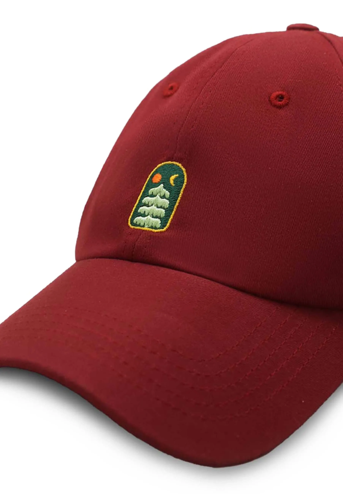 Baseball cap Spruce dark brick