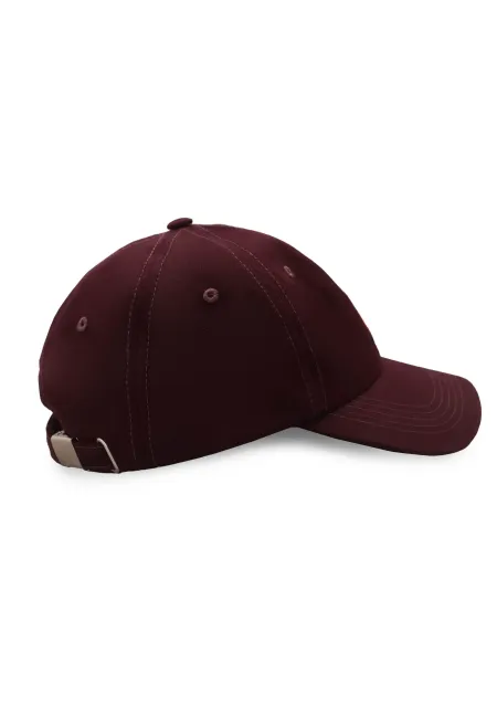 Baseball cap Dog dark plum
