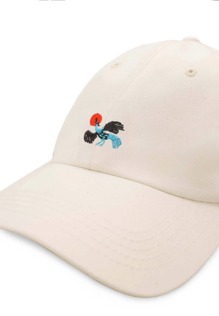 Baseball cap made of organic cotton Crane