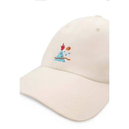 Baseball cap made of organic cotton Volcano
