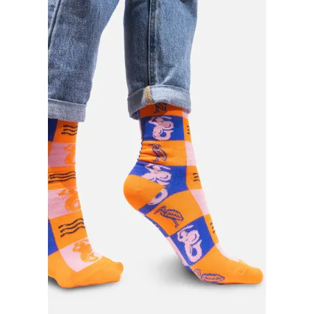 Socks Organic Cotton Warsaw checker