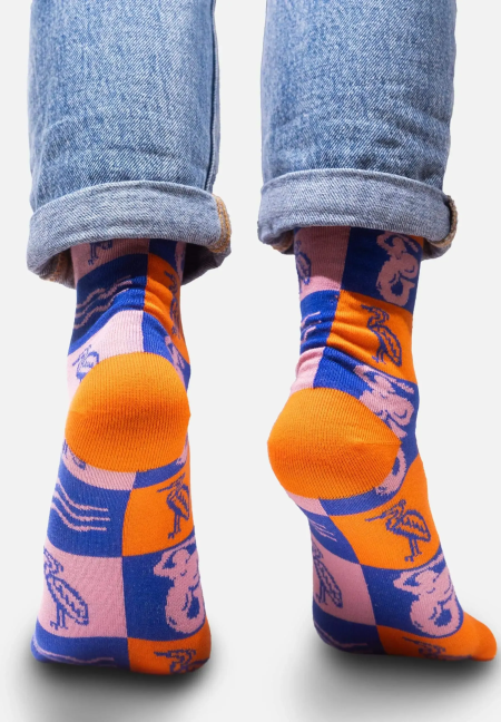 Socks Organic Cotton Warsaw checker
