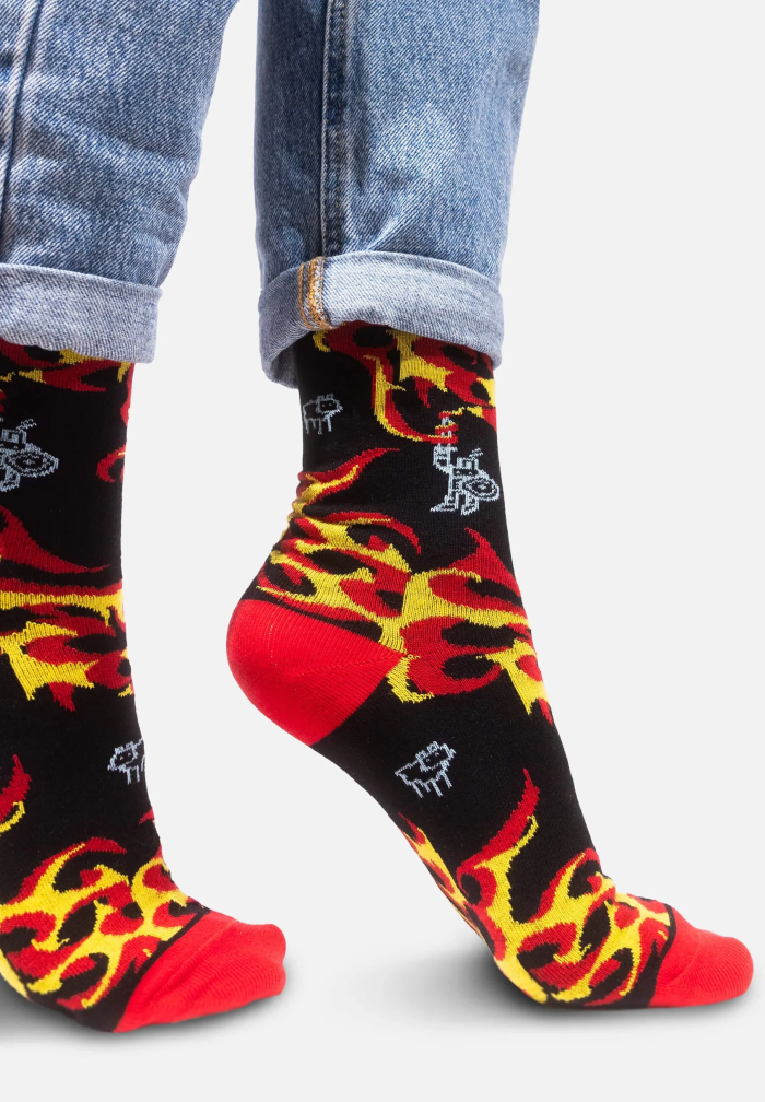 Socks Organic Cotton Wawel Dragon and the Knight