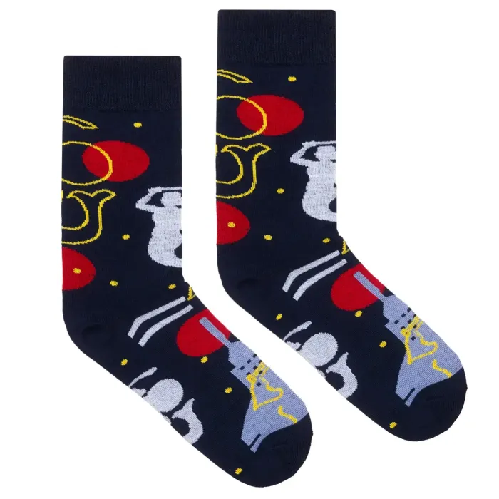 Socks Organic Cotton Warsaw at night