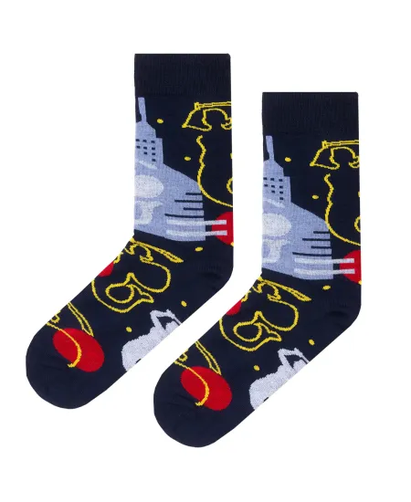 Socks Organic Cotton Warsaw at night