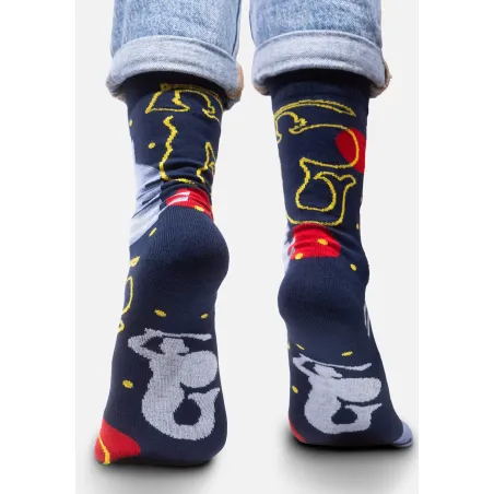 Socks Organic Cotton Warsaw at night