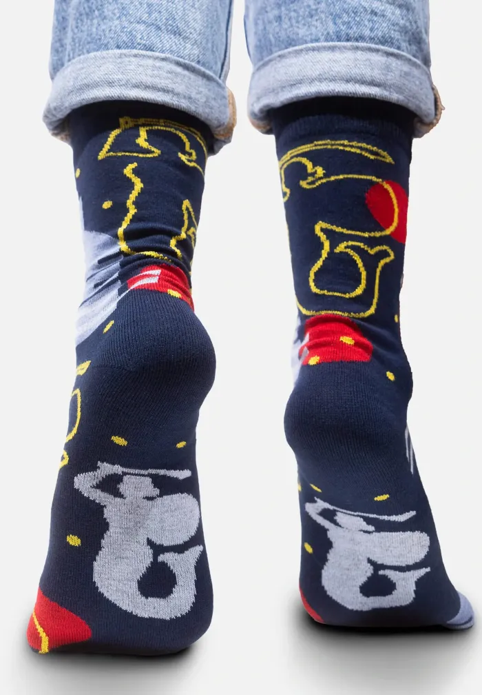 Socks Organic Cotton Warsaw at night