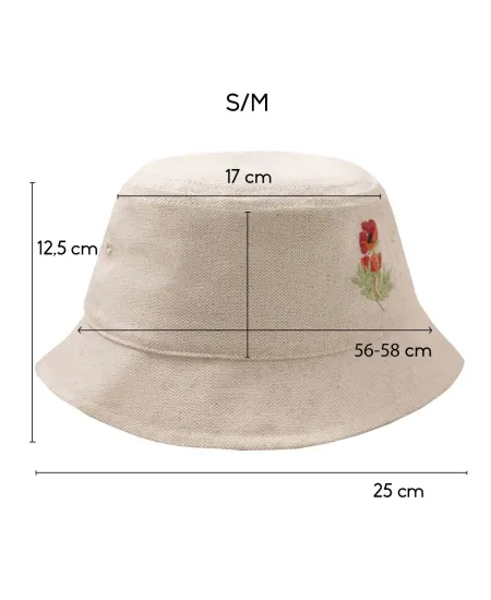 Kapelusz bucket hat Mak KABAK x Kombinat Konopny
