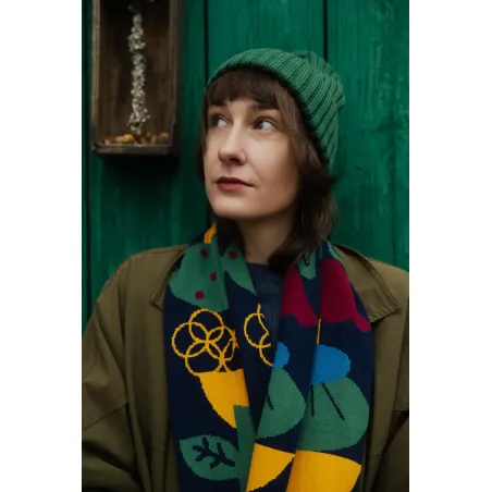Organic cotton scarf Totem Mother Nature