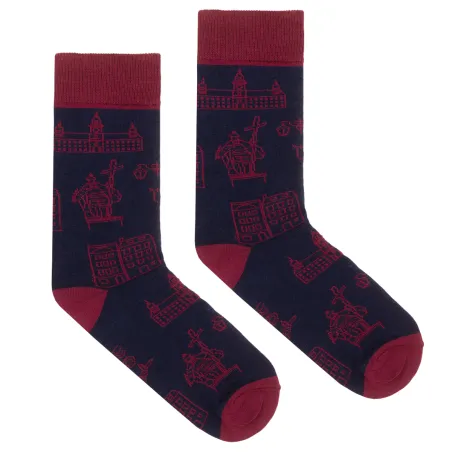 Socks Organic Cotton Warsaw Icons