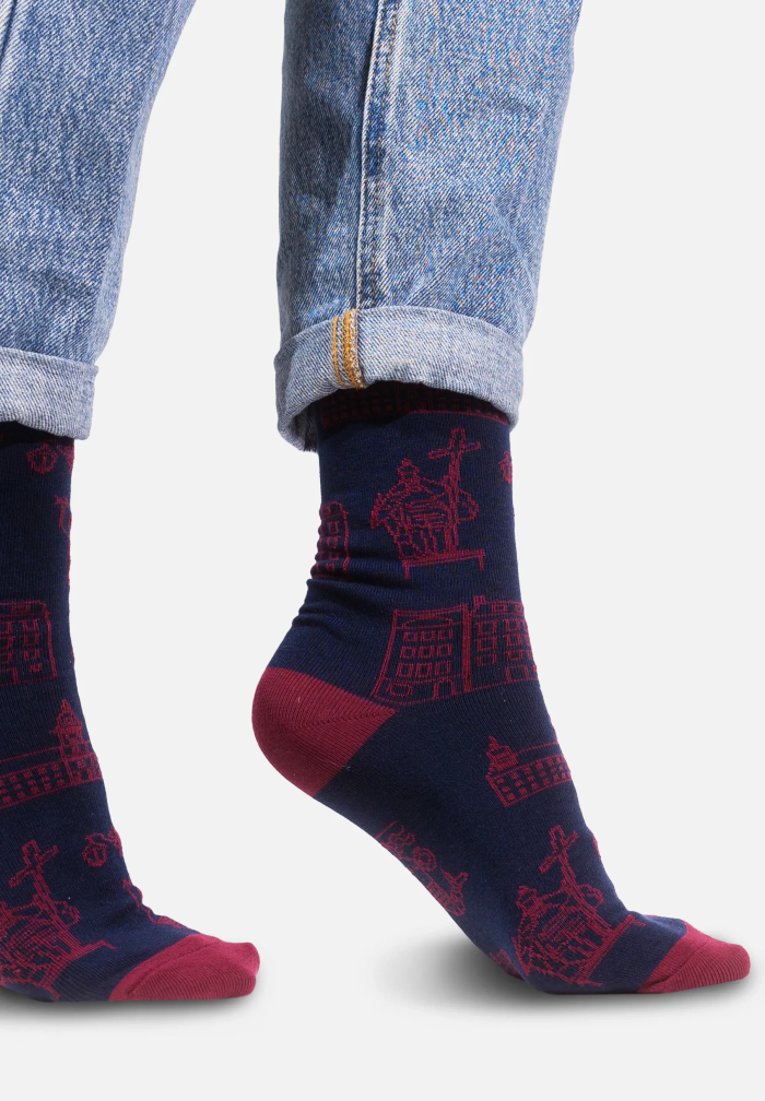 Socks Organic Cotton Warsaw Icons