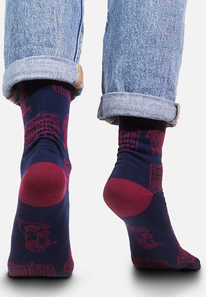 Socks Organic Cotton Warsaw Icons