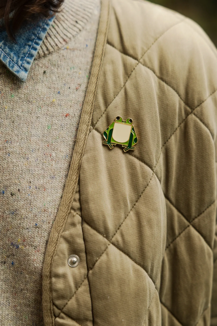 Pin Żaba Śmieszka